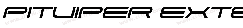 Pitviper Extended Re字体转换
